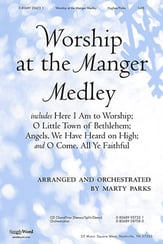 Worship at the Manger Medley SATB choral sheet music cover
